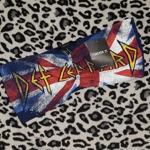 Def Leppard Bandeau Top